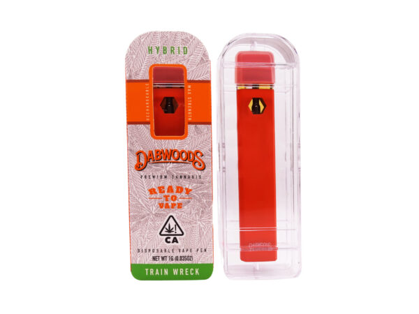 DABWOODS - DISPOSABLE RECHARGEABLE VAPE CARTS - MAX STRENGTH - 1GM (1000MG)