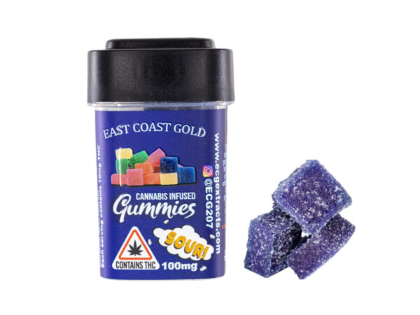 EAST COAST GOLD GUMMIES 100MG